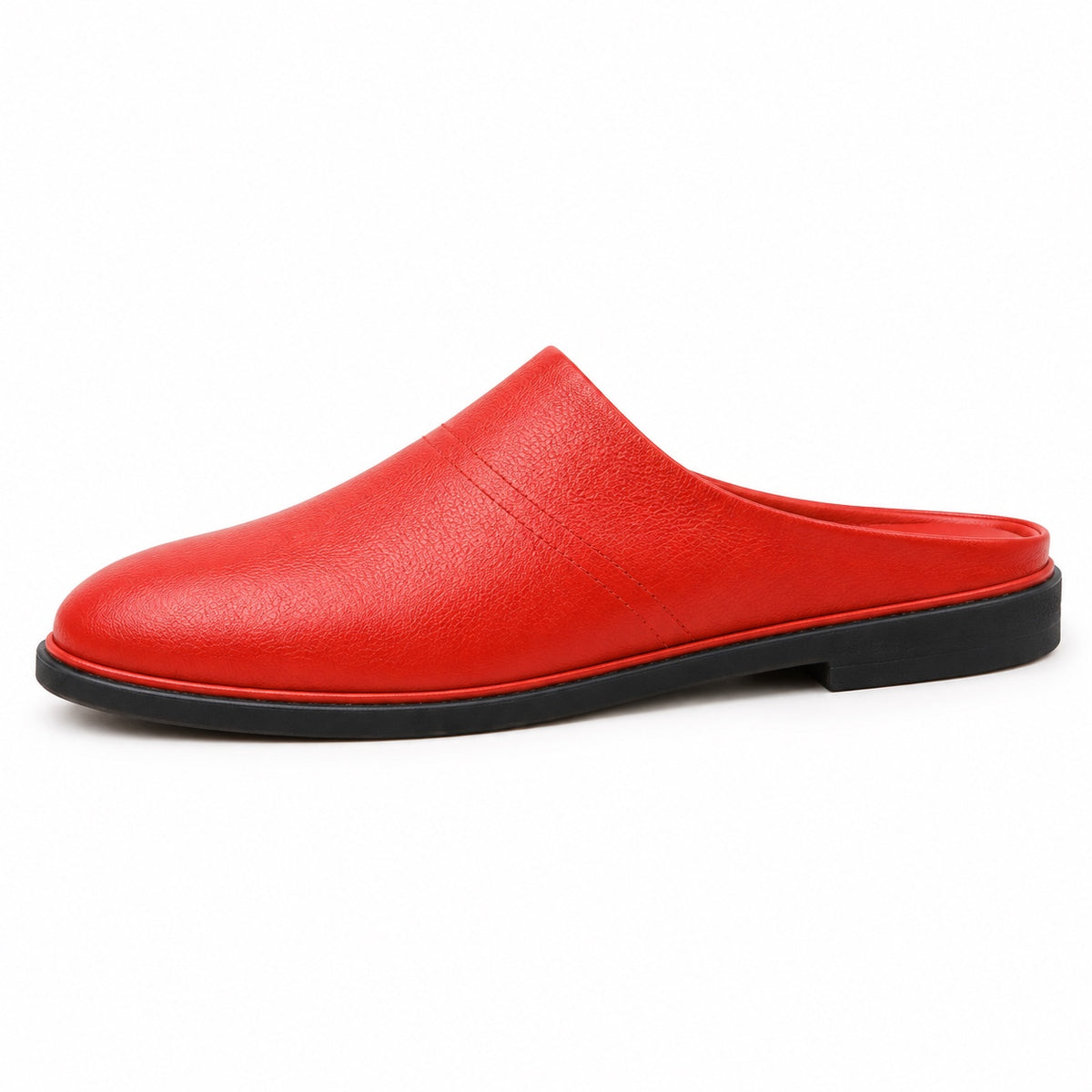 Ingram – Unisex Comfort Slippers in Vermilion Red