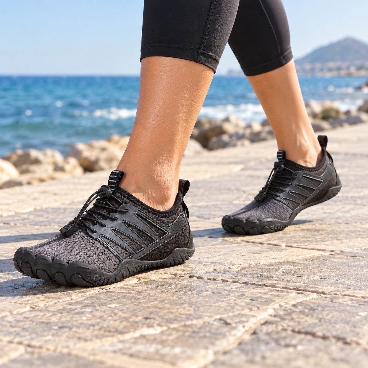 Irene – Women's Barefoot Shoes, worn on a walk