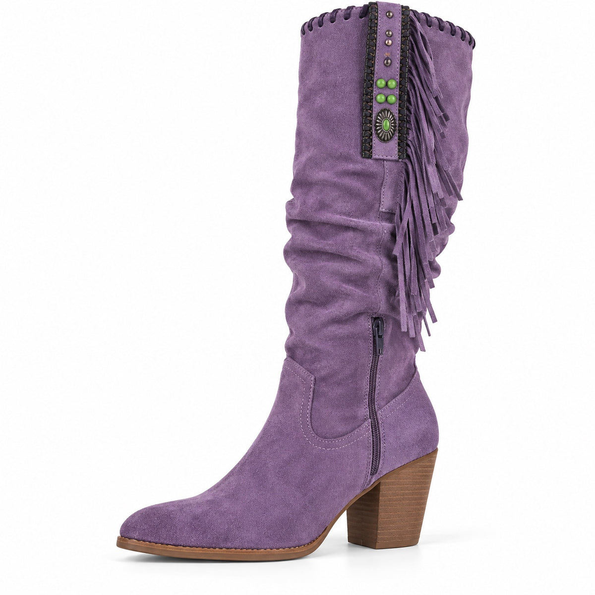 Irma – Women's Comfort Boots in Purple