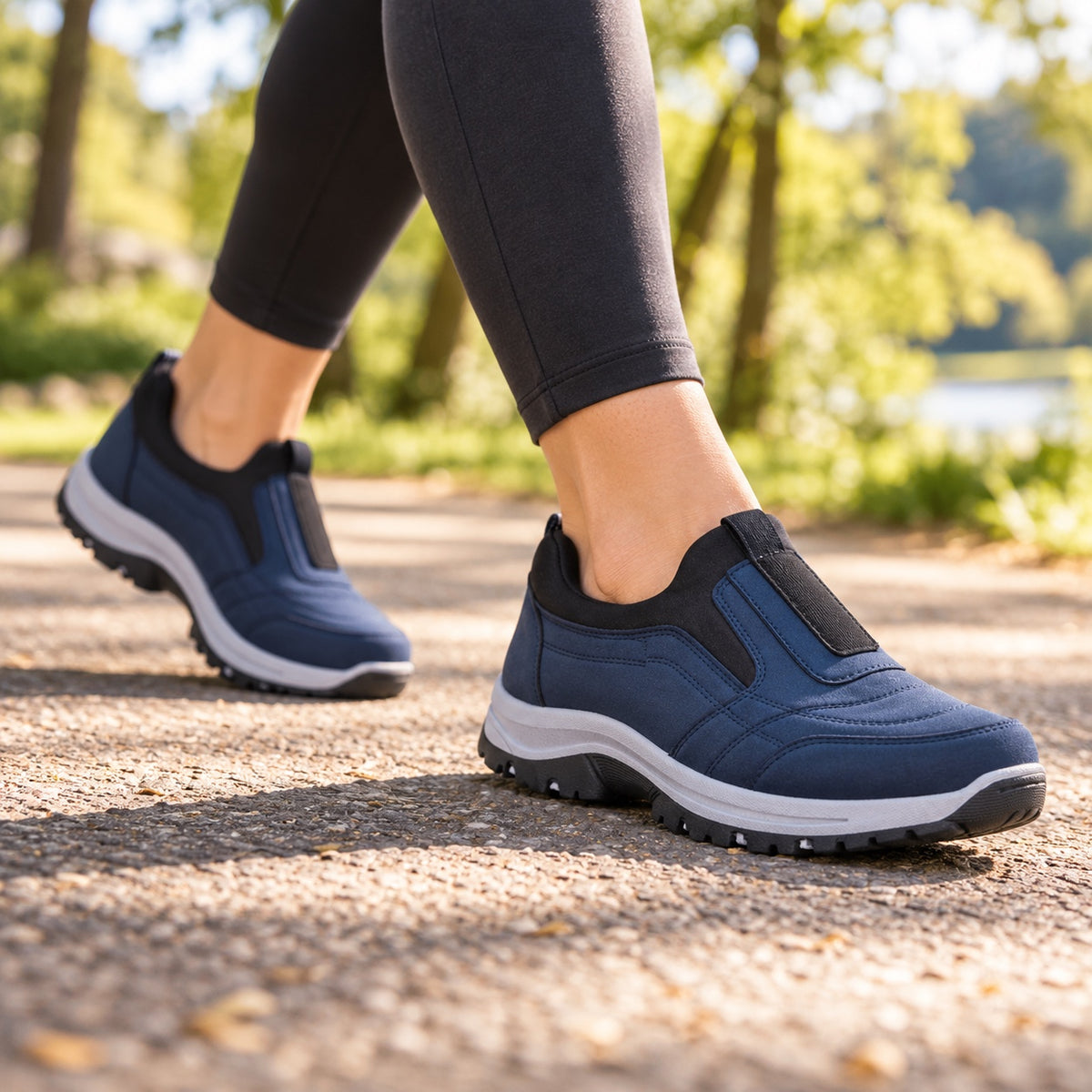Jane – Women's Arch Support Shoes, worn on a walk