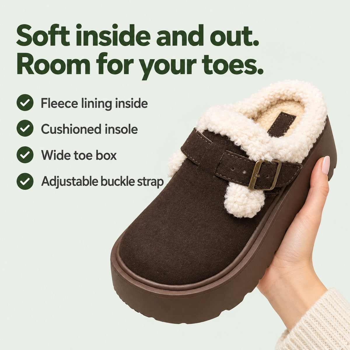 Jeanette – Women's Comfort Clogs, key benefits