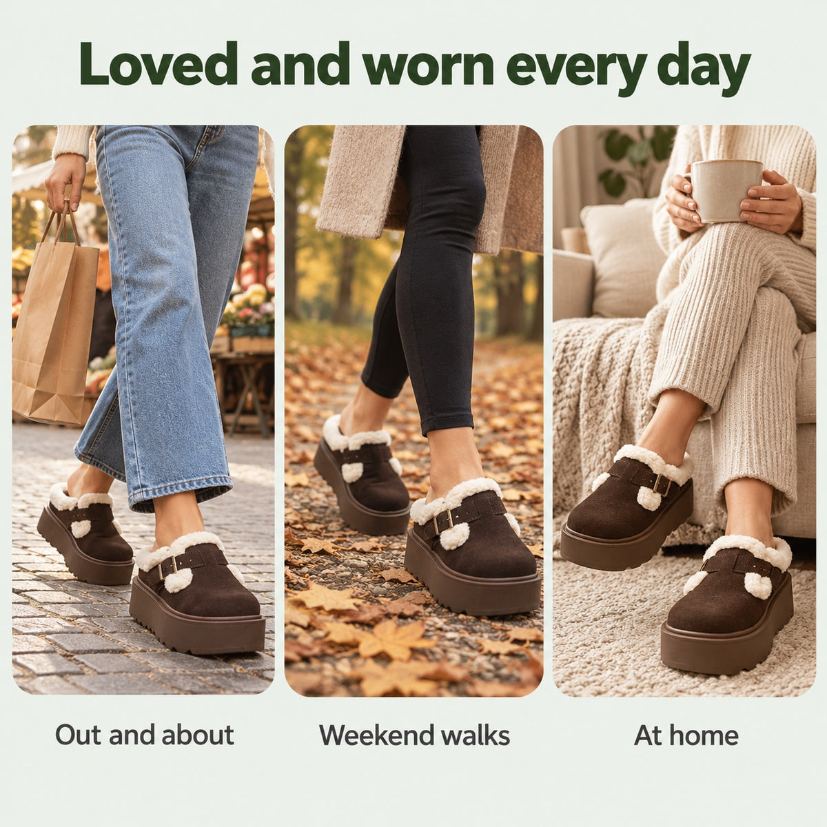 Jeanette – Women's Comfort Clogs, worn every day