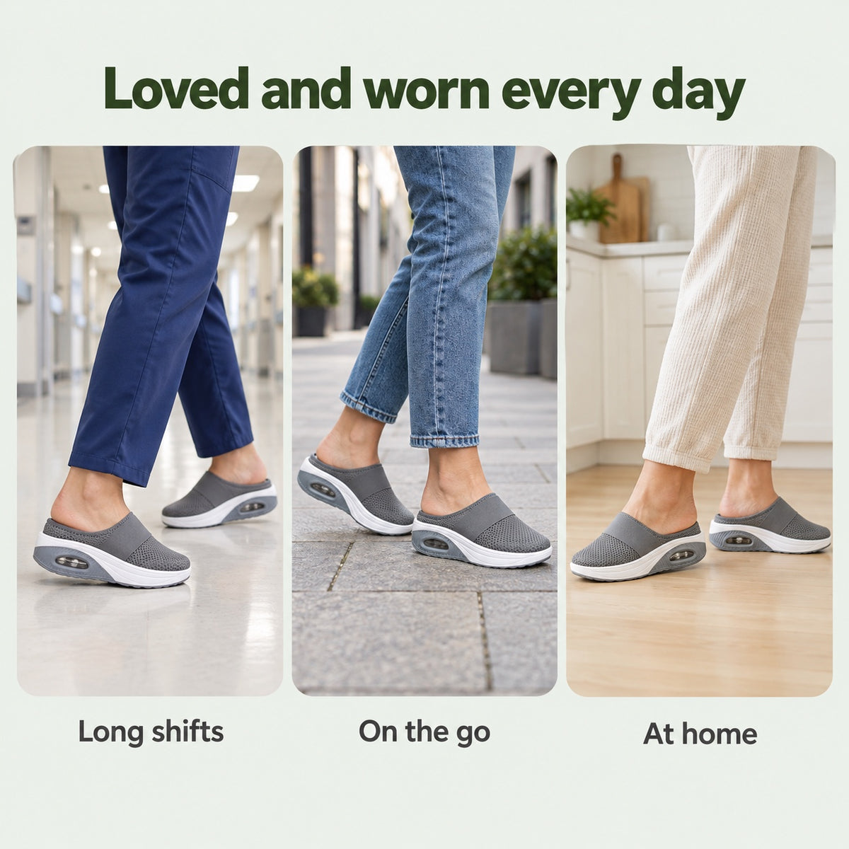 Jeanne – Women's Nursing Clogs, worn every day
