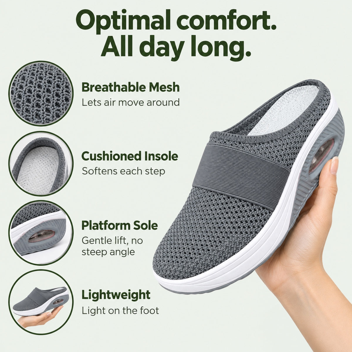 Jeanne – Women's Nursing Clogs, features