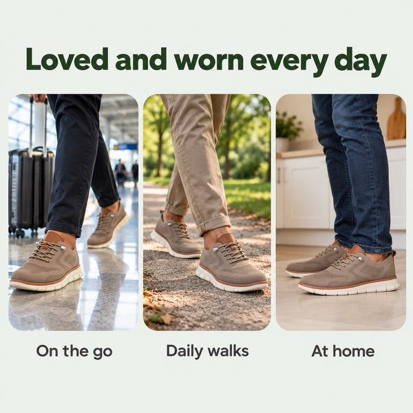Jeff – Men's Orthopedic Shoes, worn every day