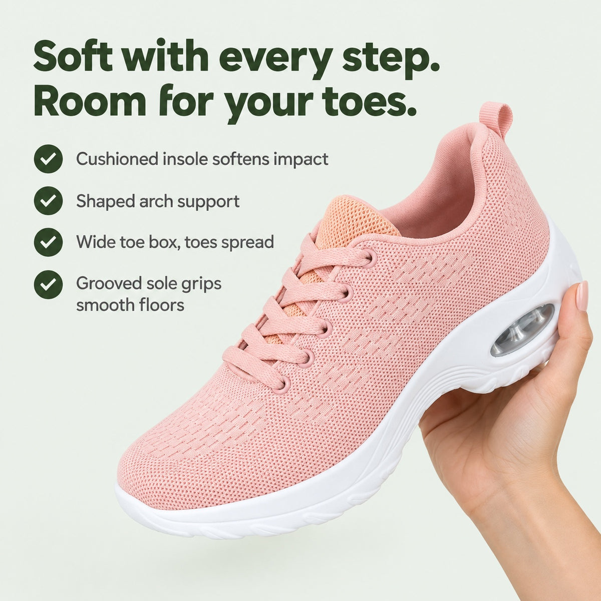 Jennifer – Women's Comfort Shoes, key benefits