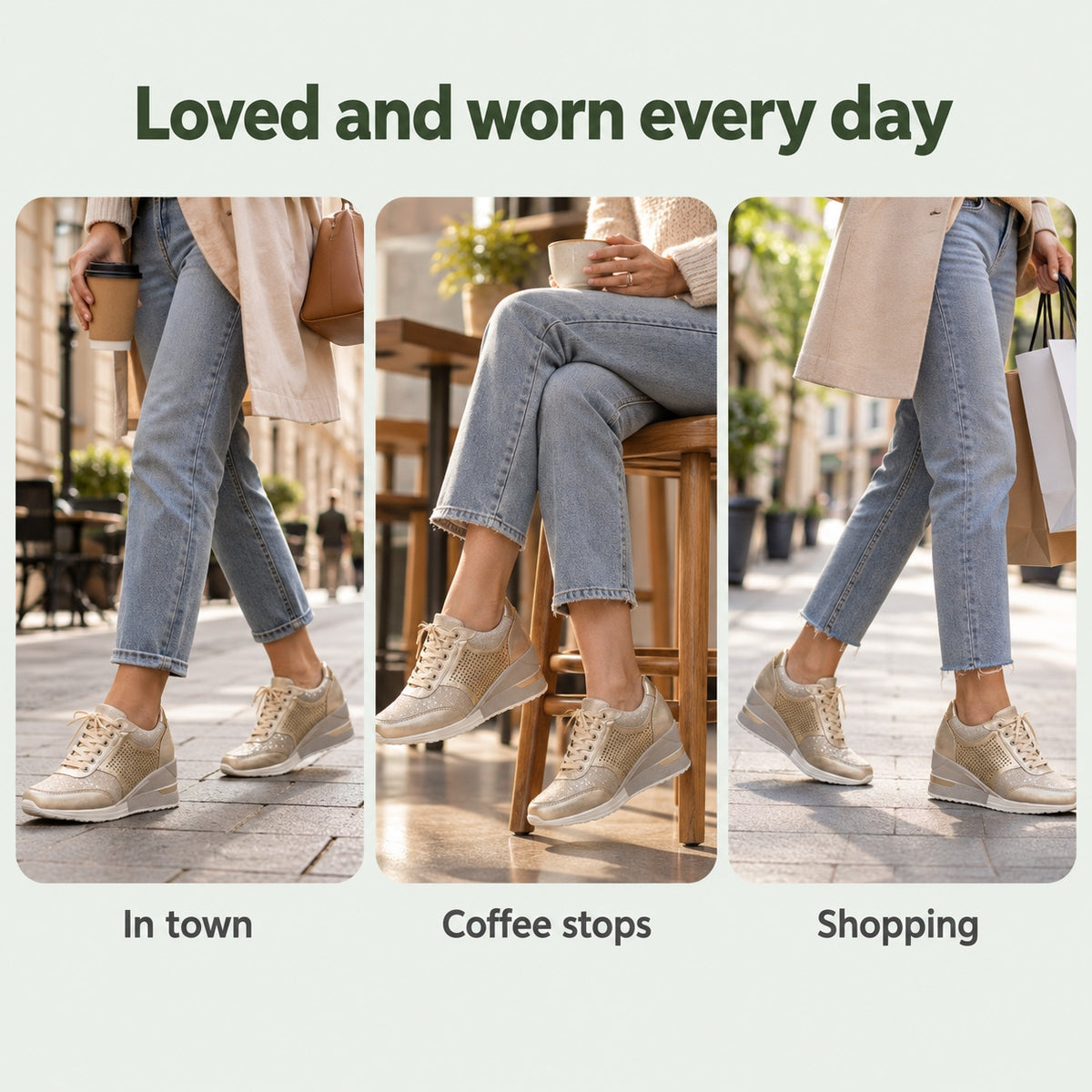 Jennings – Women's Orthopedic Sneakers, worn every day