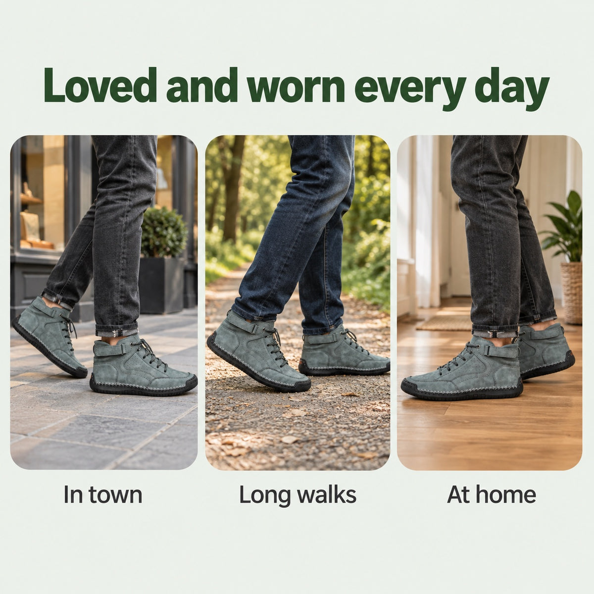 Jeremiah – Men's Walking Shoes, worn every day