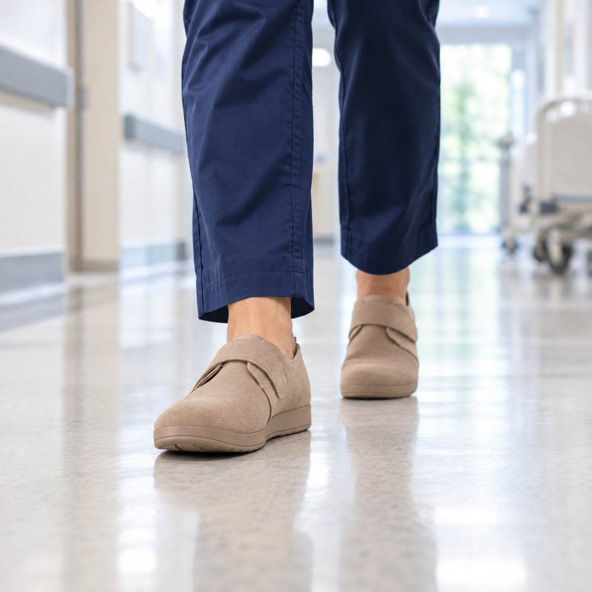 Joann – Women's Nursing Shoes, worn on a walk