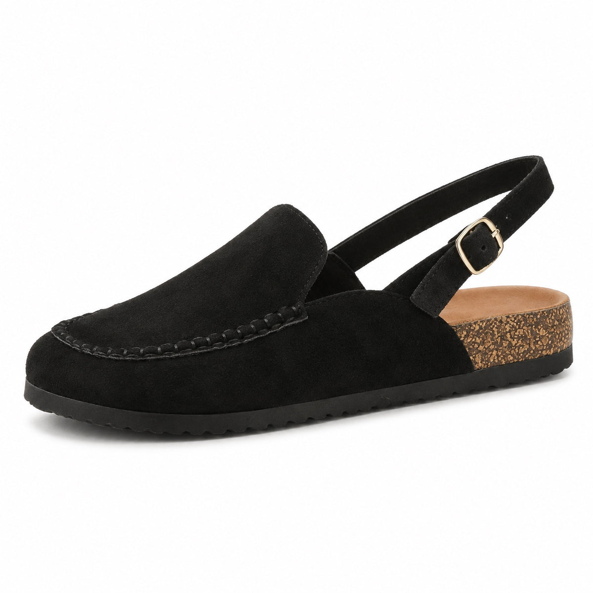 Johanna – Women's Slip-On Loafers in Black