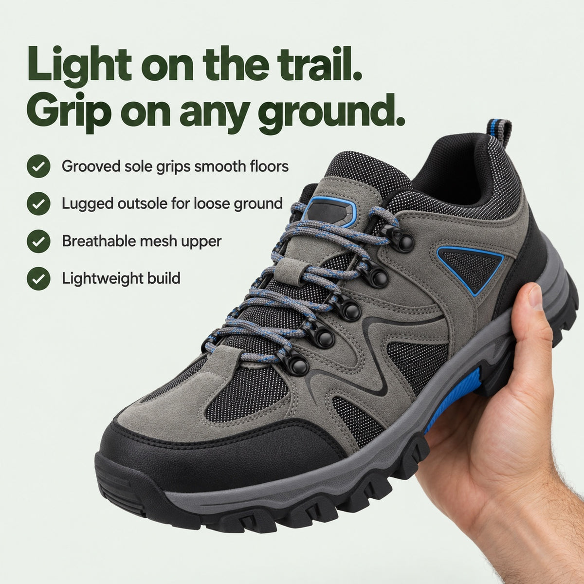 Johnathan – Men's Non-Slip Shoes, key benefits