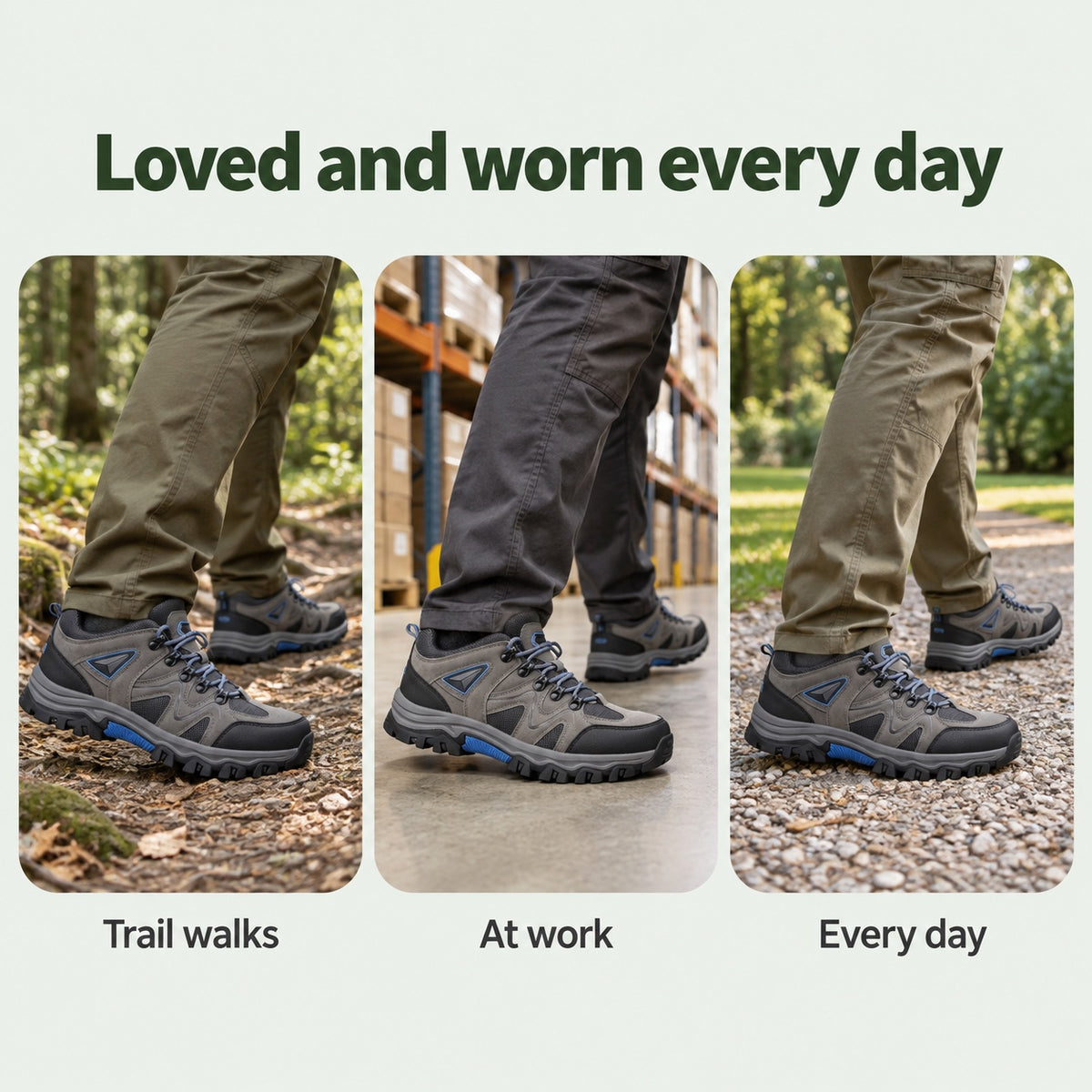 Johnathan – Men's Non-Slip Shoes, worn every day