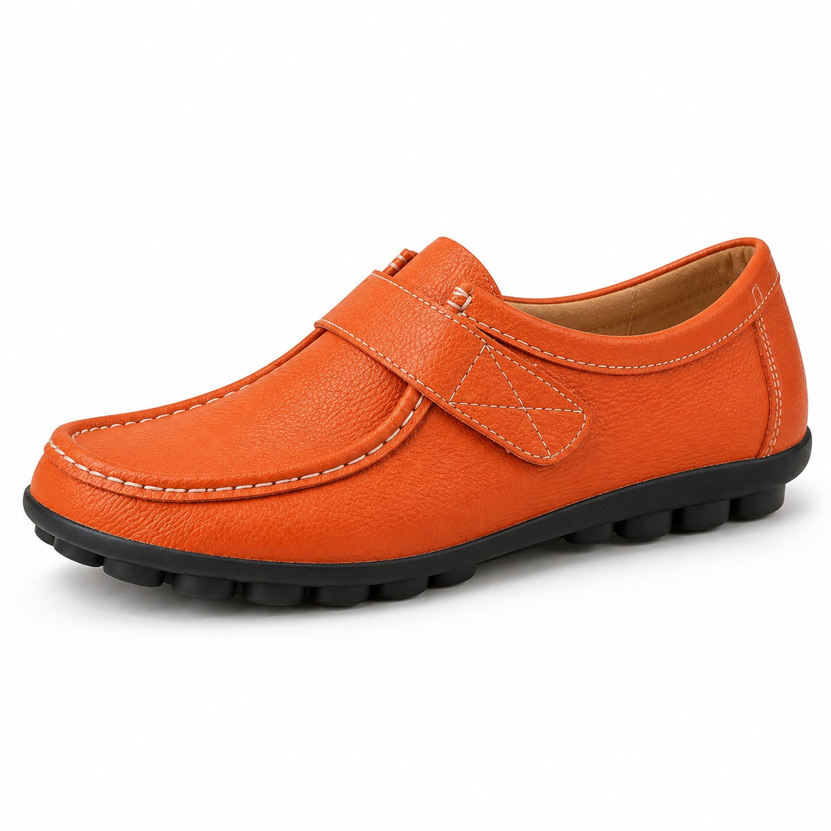 Joyce – Women's Nursing Loafers in Orange
