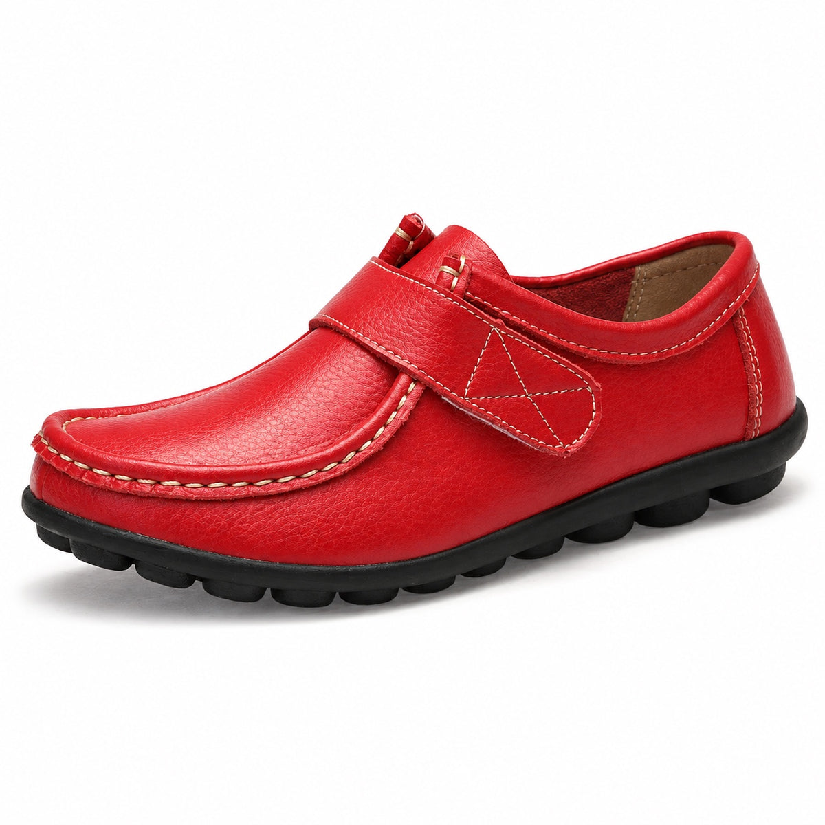 Joyce – Women's Nursing Loafers in Red