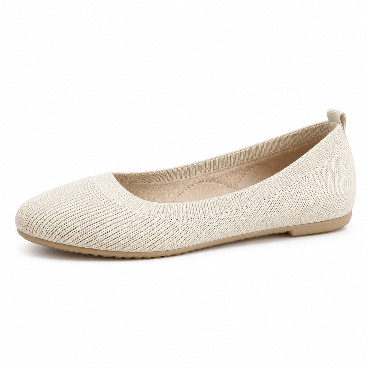 Judith – Women's Plantar Fasciitis Flats in White