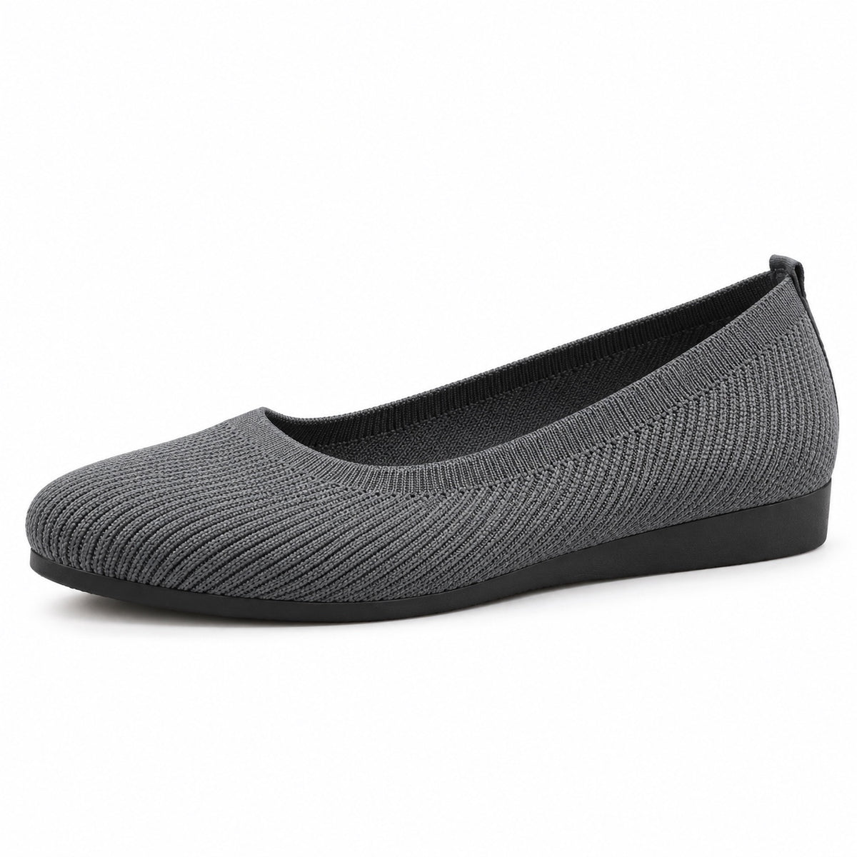 Judith – Women's Plantar Fasciitis Flats in Gray