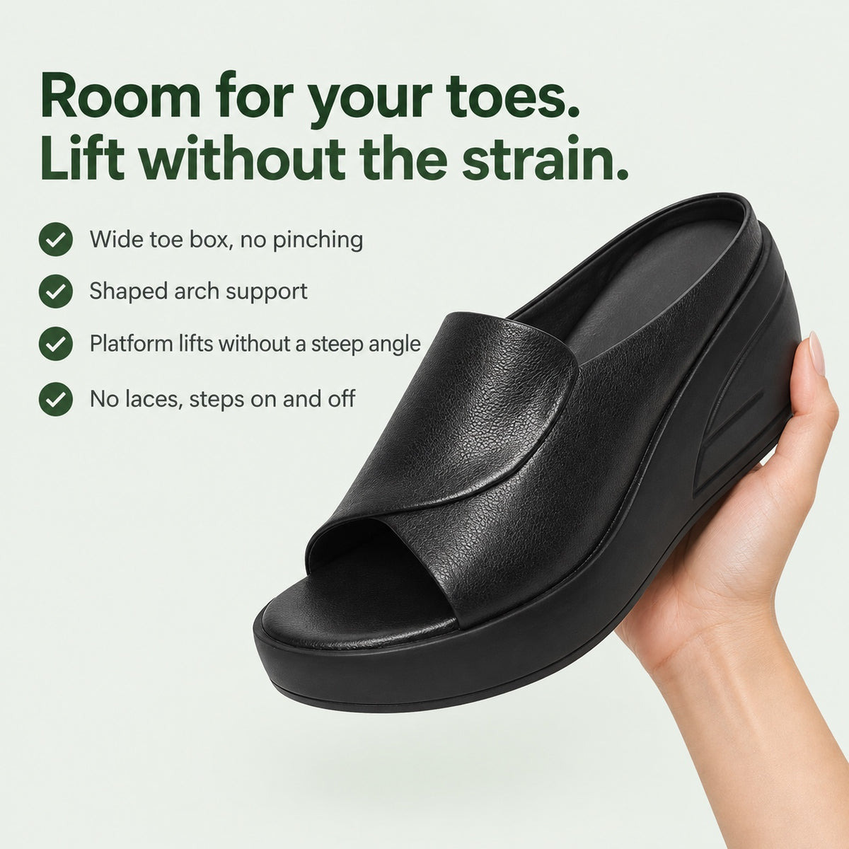 Jules – Women's Wide Toe Box Sandals, key benefits