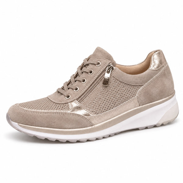Kate – Women's Nursing Sneakers in Beige