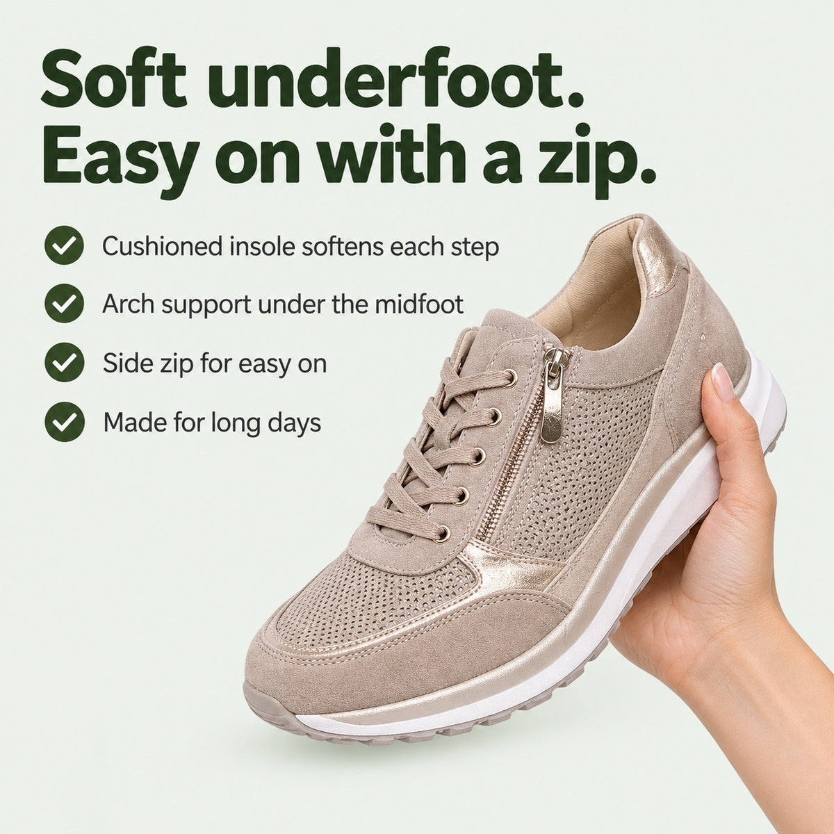 Kate – Women's Nursing Sneakers, key benefits