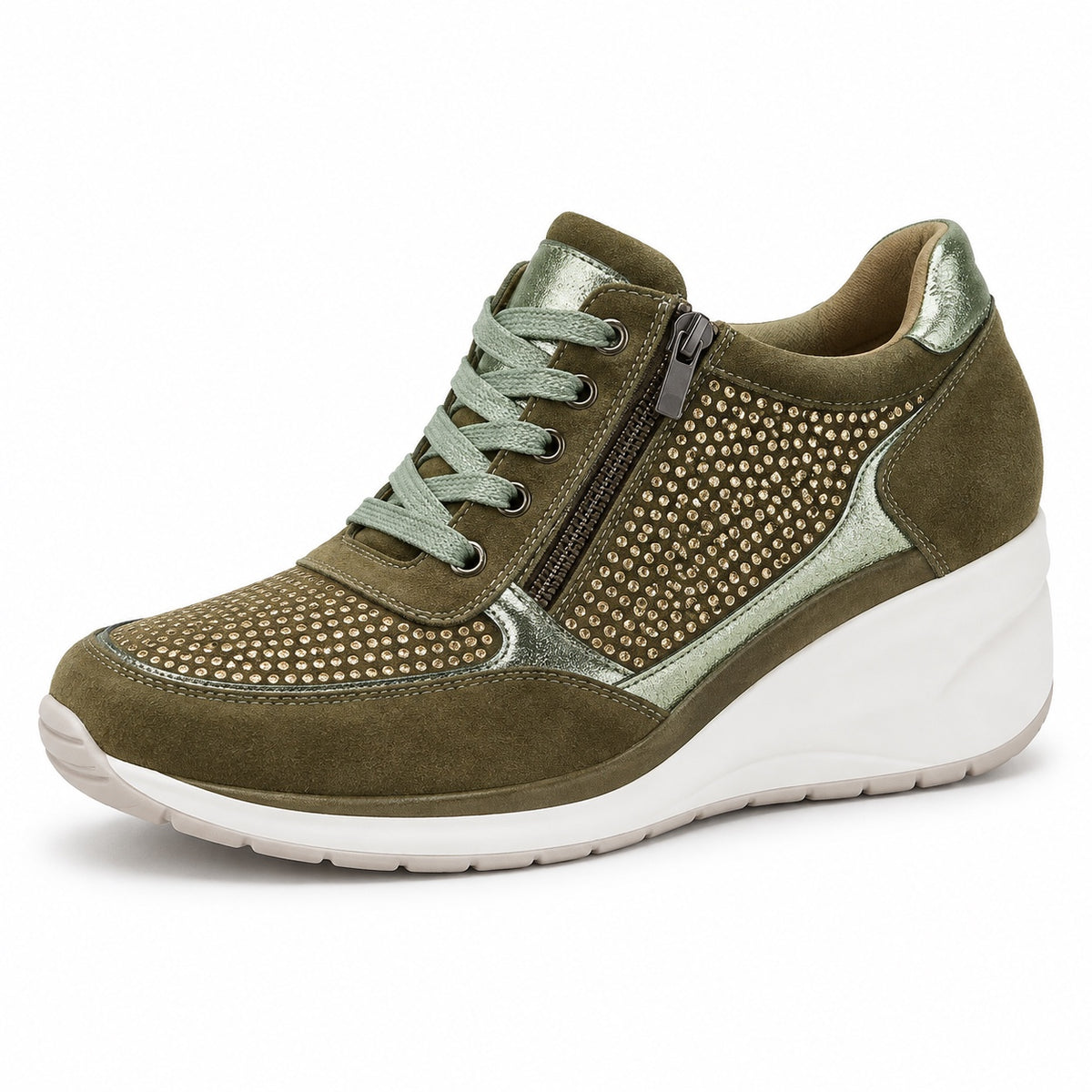 Kate – Women's Nursing Sneakers in Green