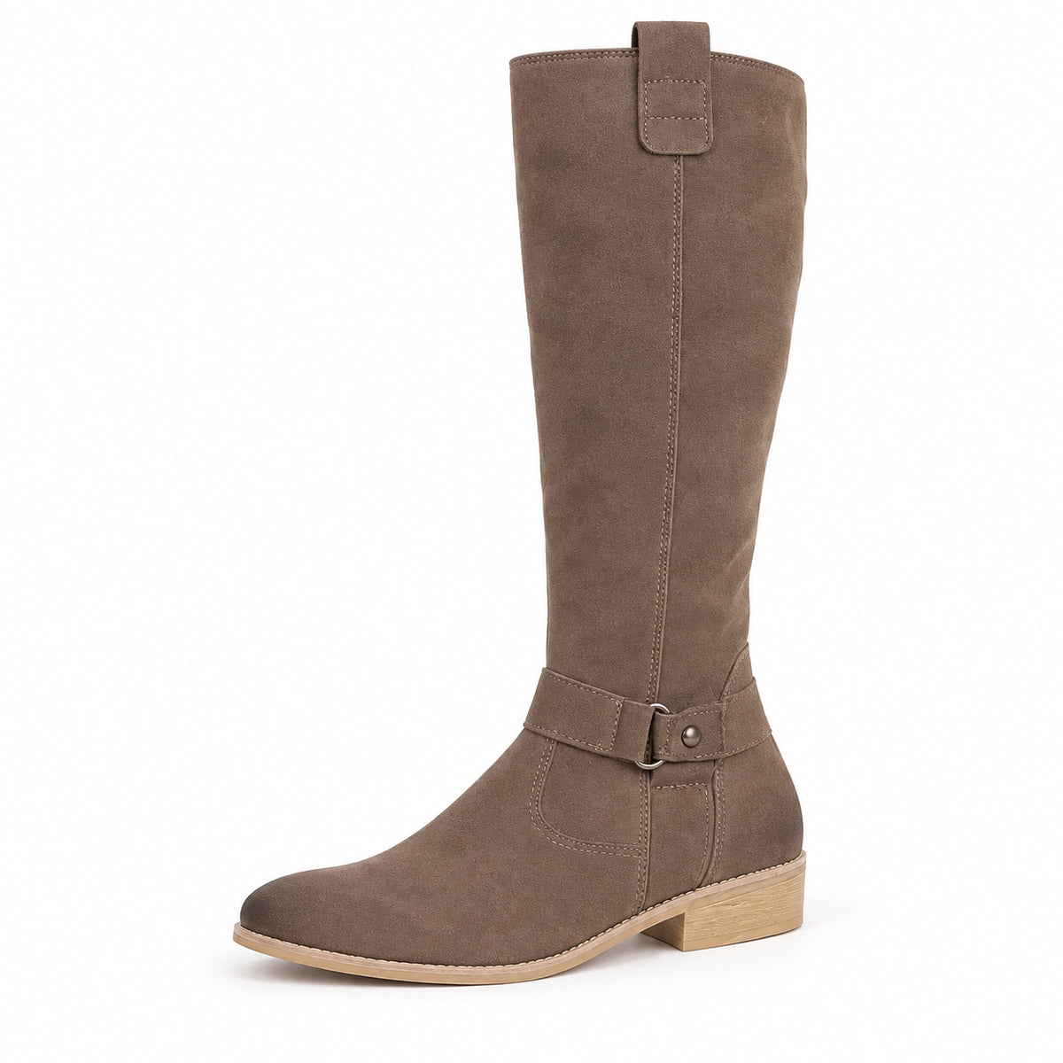 Kathy – Women's Wide Calf Boots in Brown