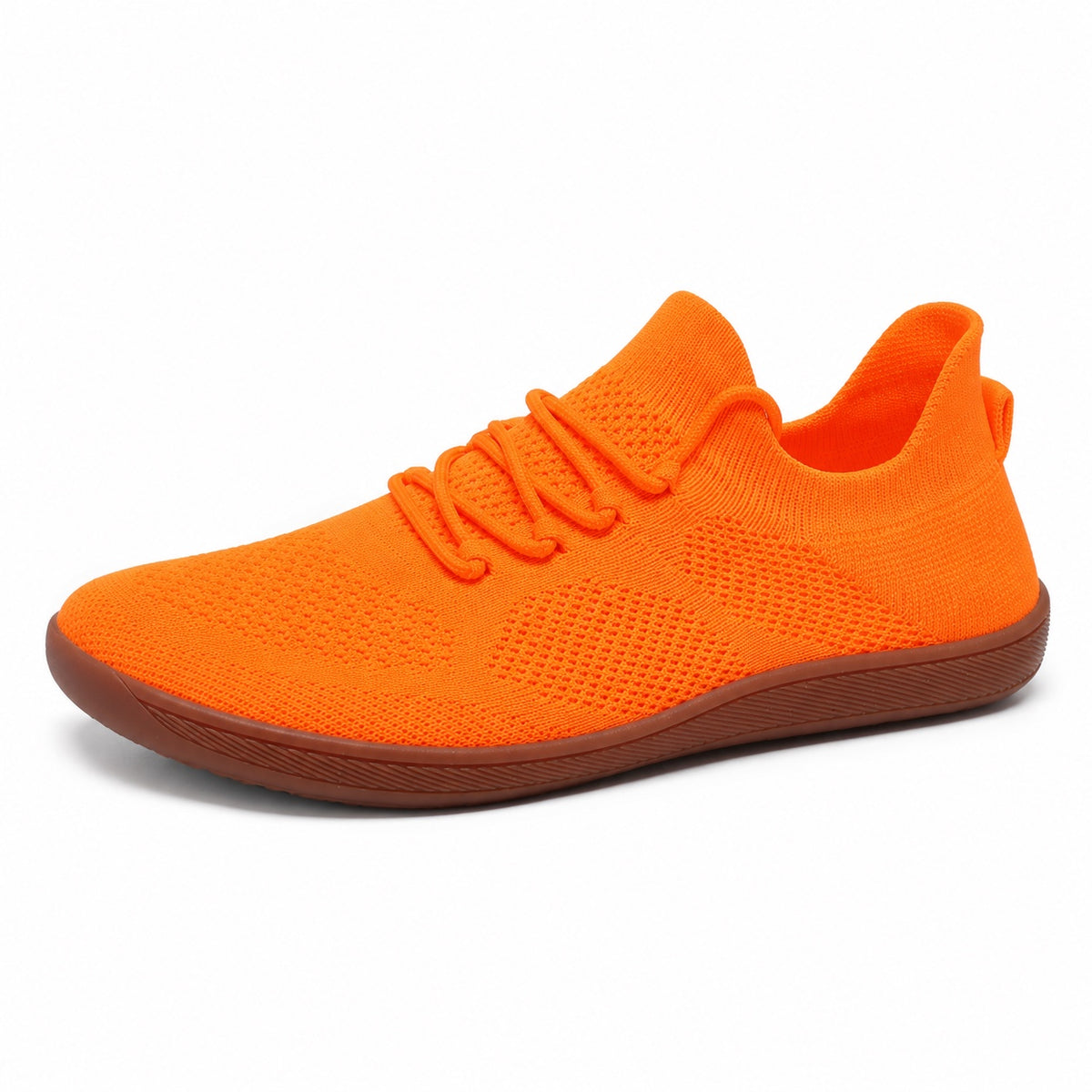 Keegan – Unisex Barefoot Sneakers in Bright Orange
