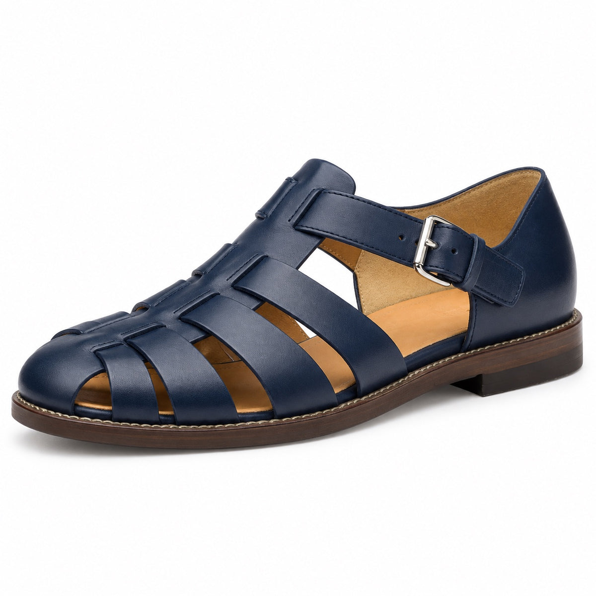 Kelvin – Men's Comfortable Sandals in Dark Blue