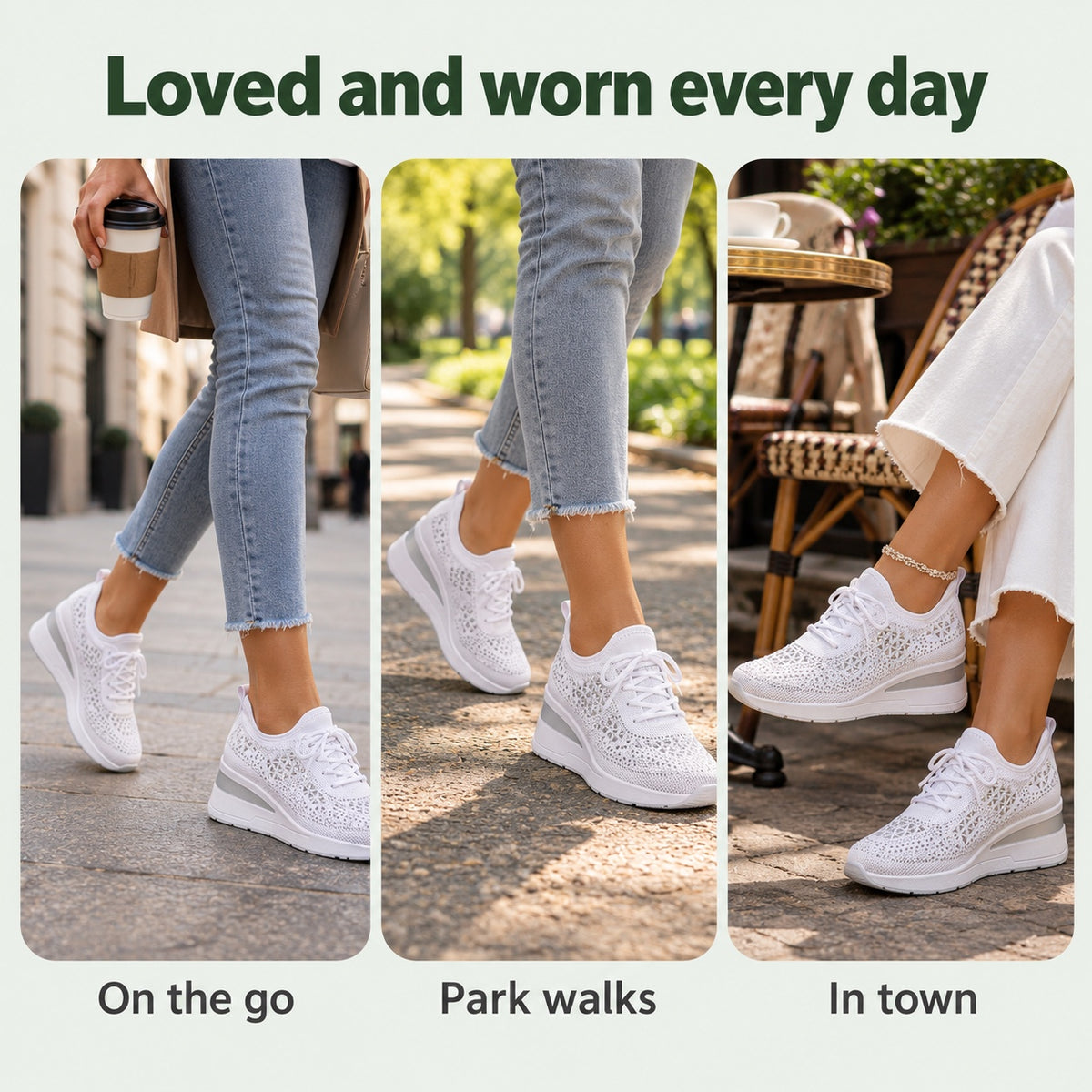 Kendra – Women's Comfort Shoes, worn every day