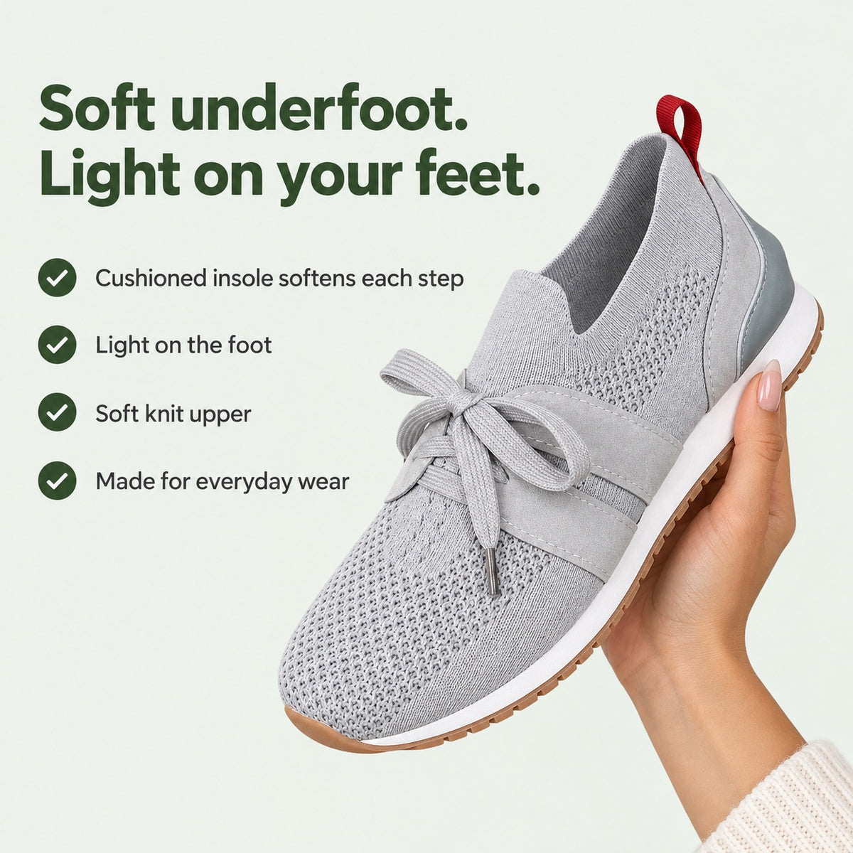 Kennedy – Women's Orthopedic Sneakers, key benefits