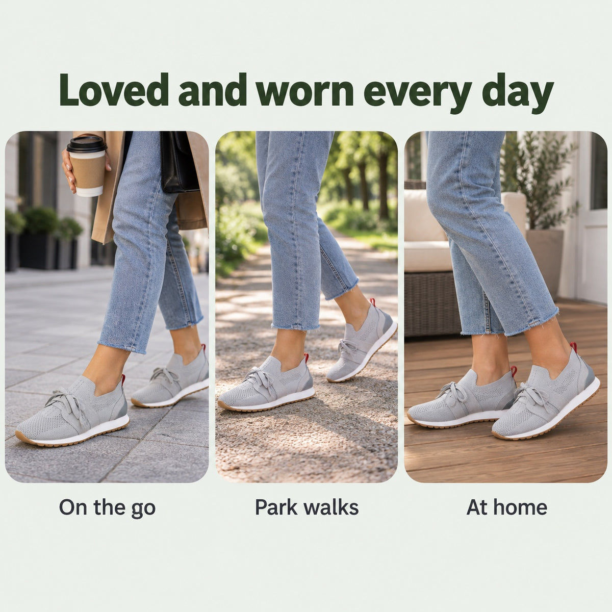 Kennedy – Women's Orthopedic Sneakers, worn every day