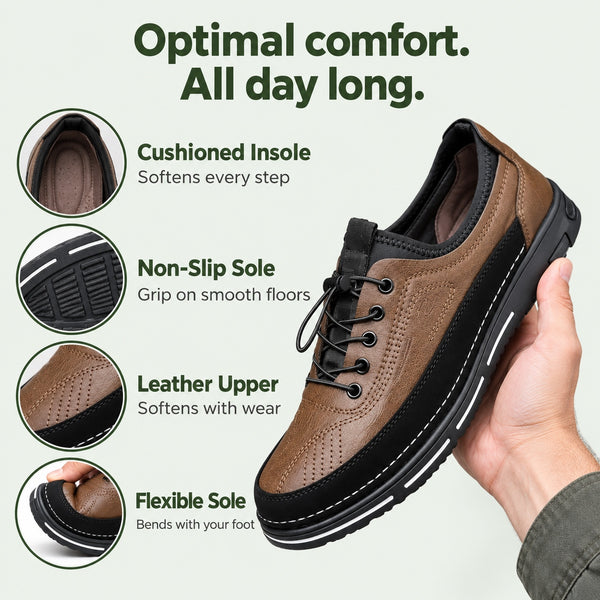 Kenny – Men's Non-Slip Shoes, features