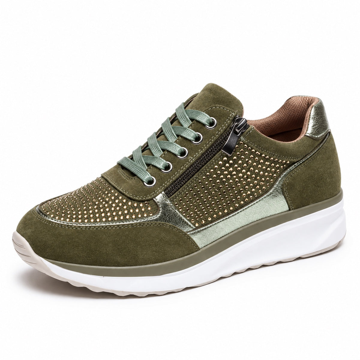 Kimberly – Women's Plantar Fasciitis Sneakers in Green