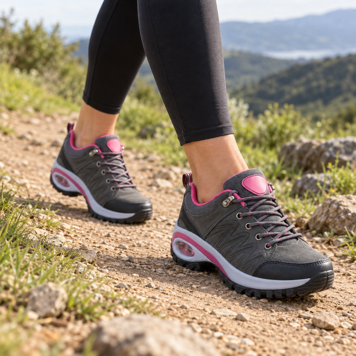 Kristy – Women's Walking Sneakers, worn on a walk