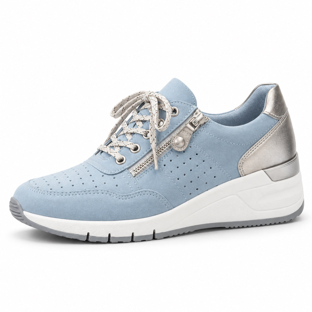 Larson – Unisex Orthopedic Sneakers in Dusty Blue