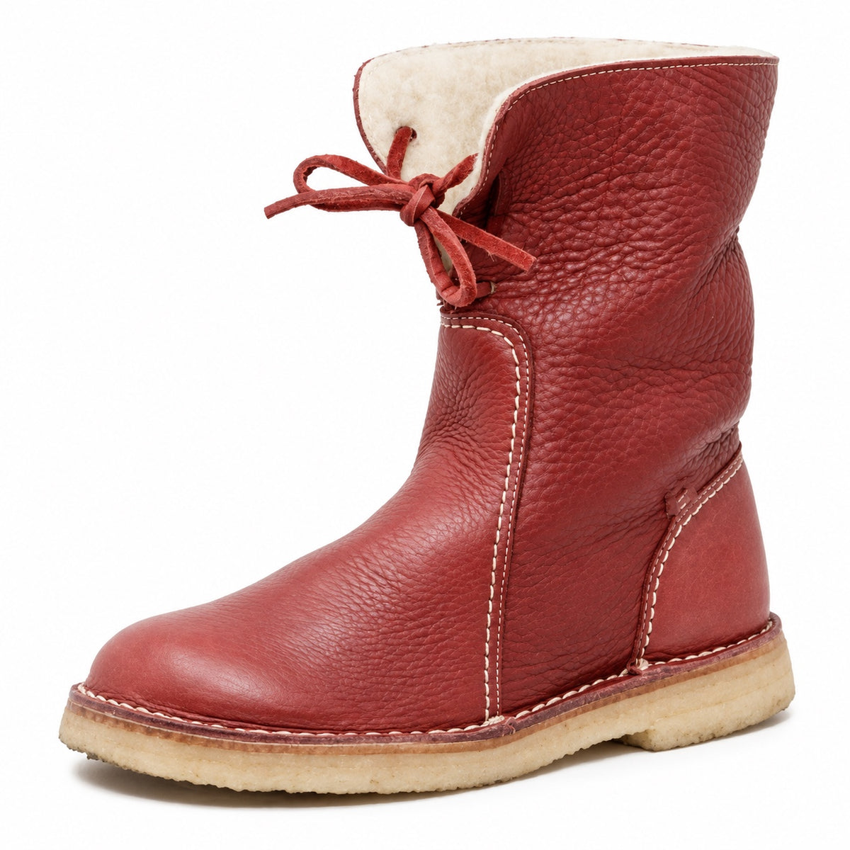 Laura – Women's Comfort Boots in Red