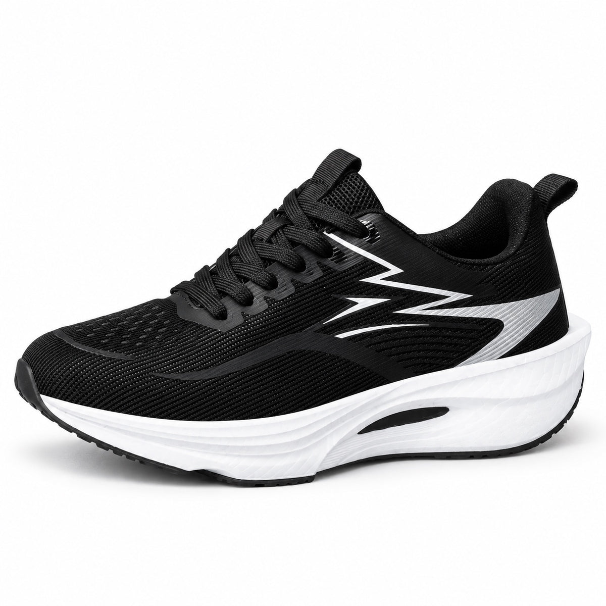 Lela – Women's Walking Sneakers in Black