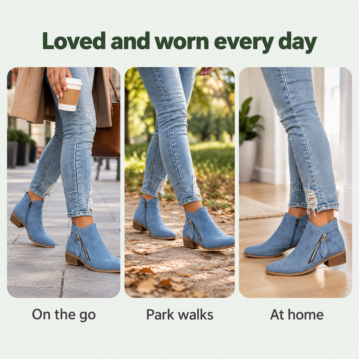 Leona – Women's Comfort Boots, worn every day