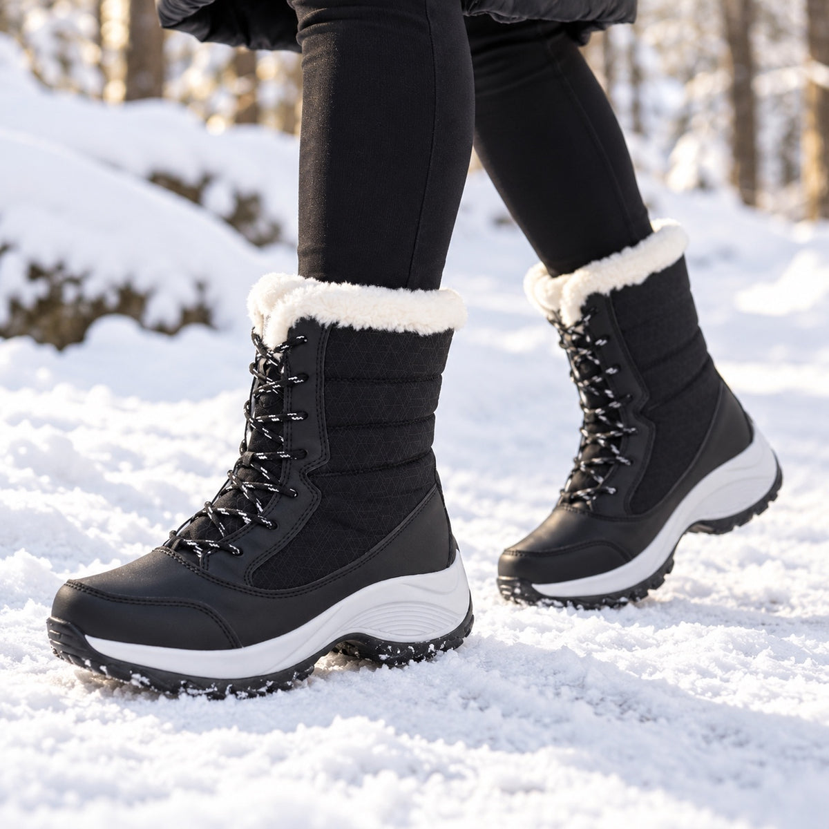 Leticia – Women's Comfort Boots, worn on a walk