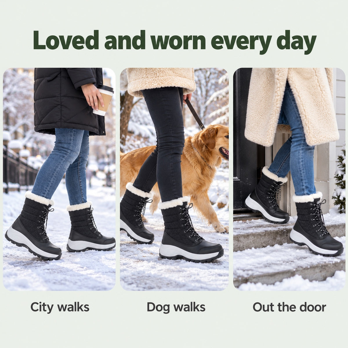 Leticia – Women's Comfort Boots, worn every day