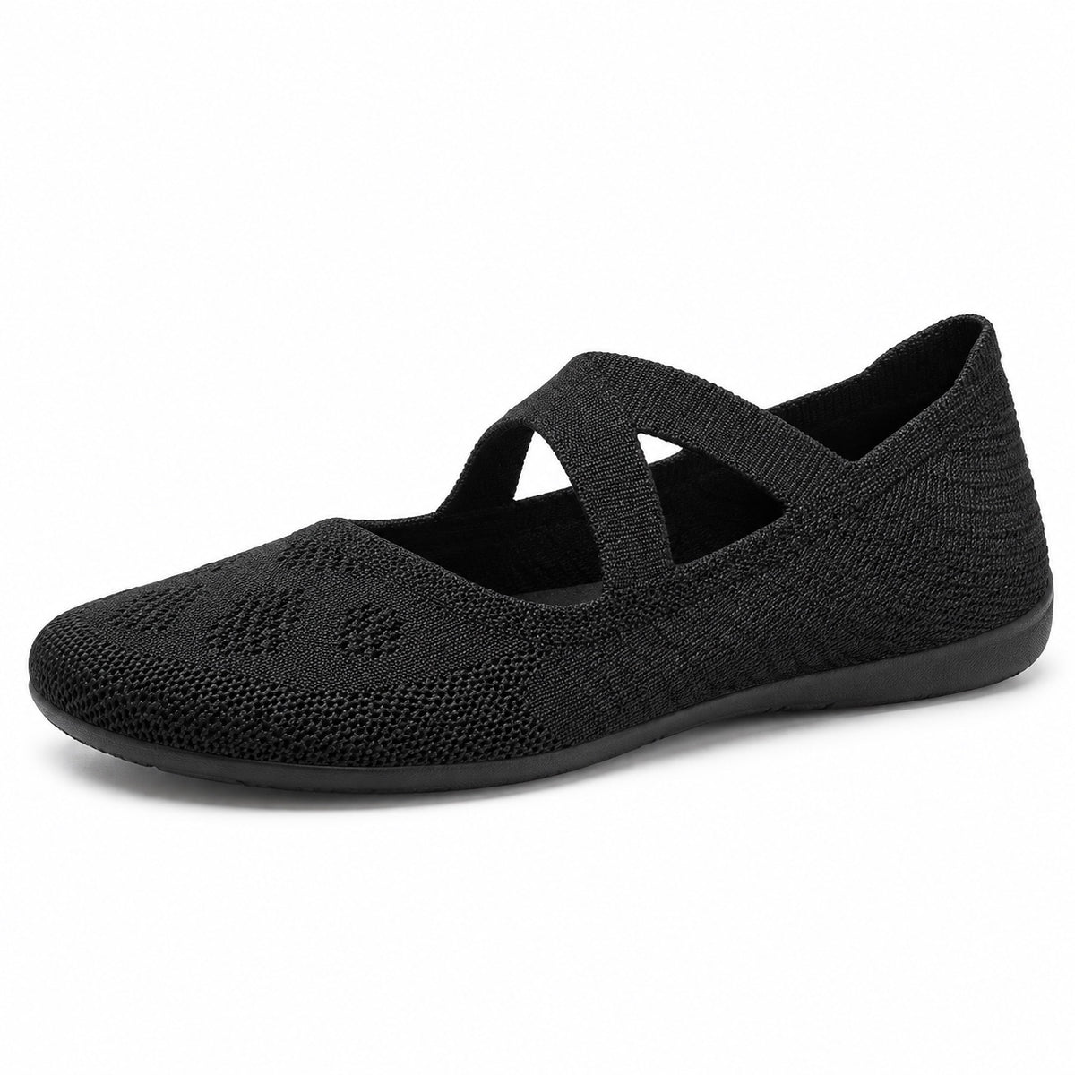 Lydia – Women's Barefoot Flats in Black