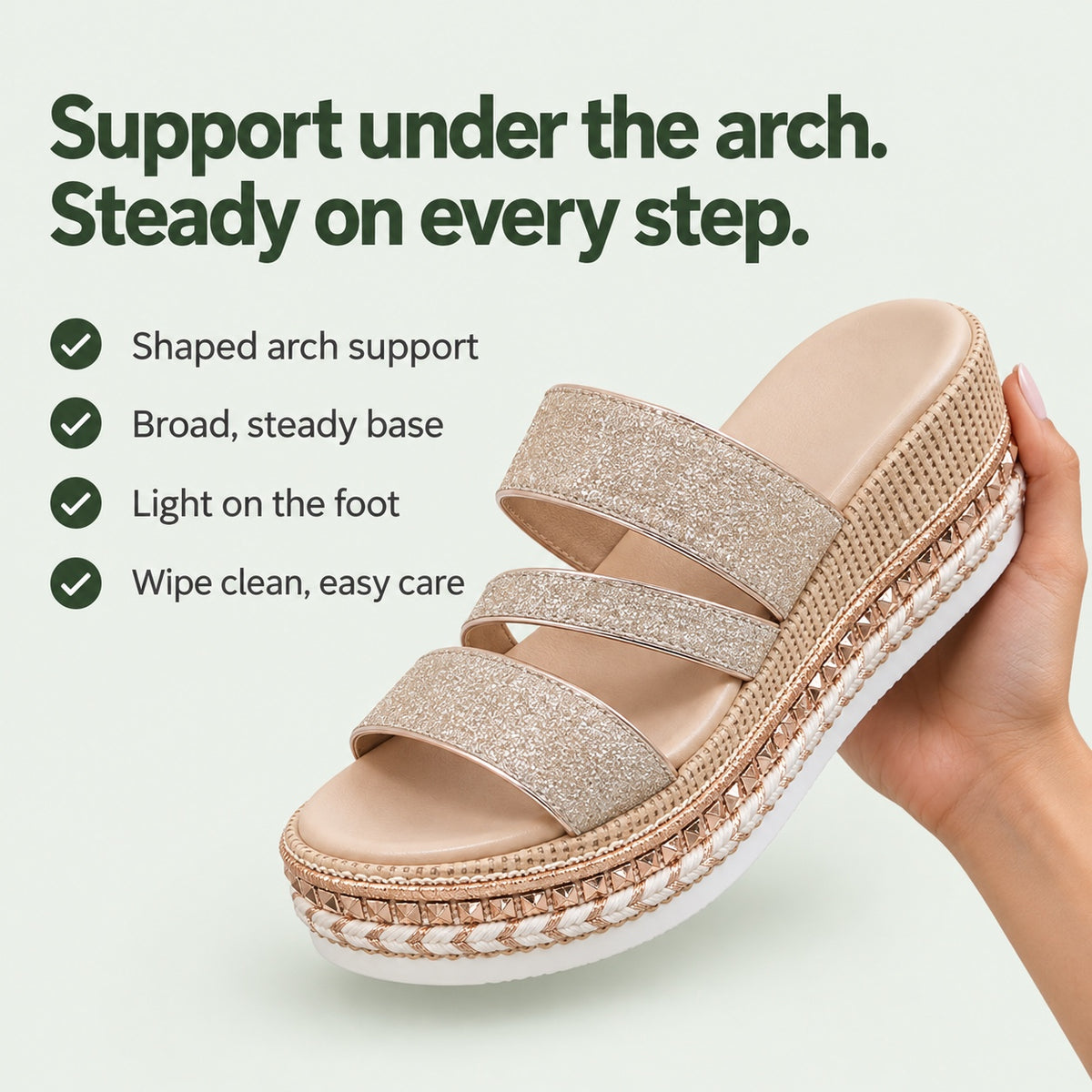 Madeline – Women's Comfortable Sandals, key benefits