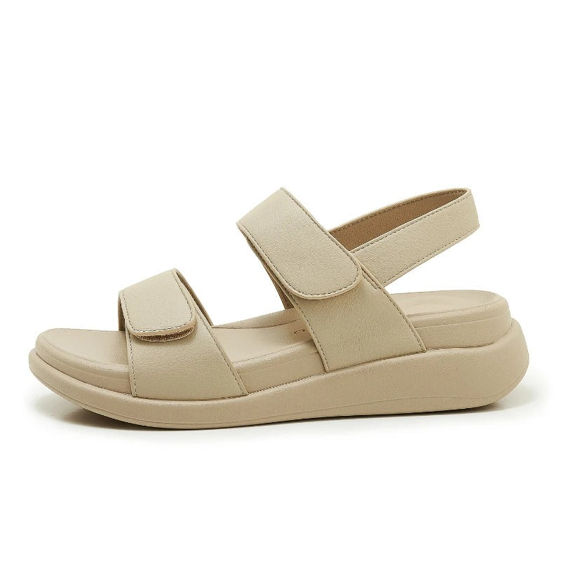 Women's Thick Sole Sandals with Velcro Strap