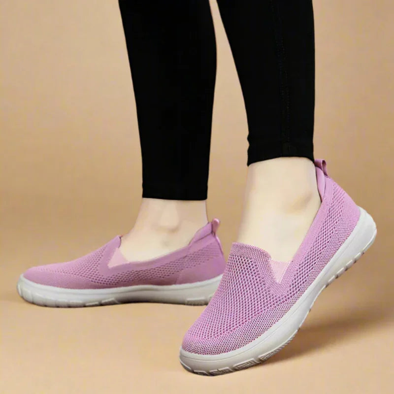 Ultra-Comfort Knit Slip-On Sneakers