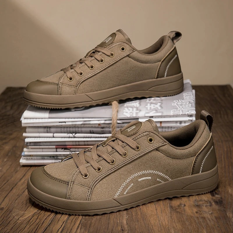 Unisex Wide Toe Box Sneakers - Mesh Upper Zero Drop
