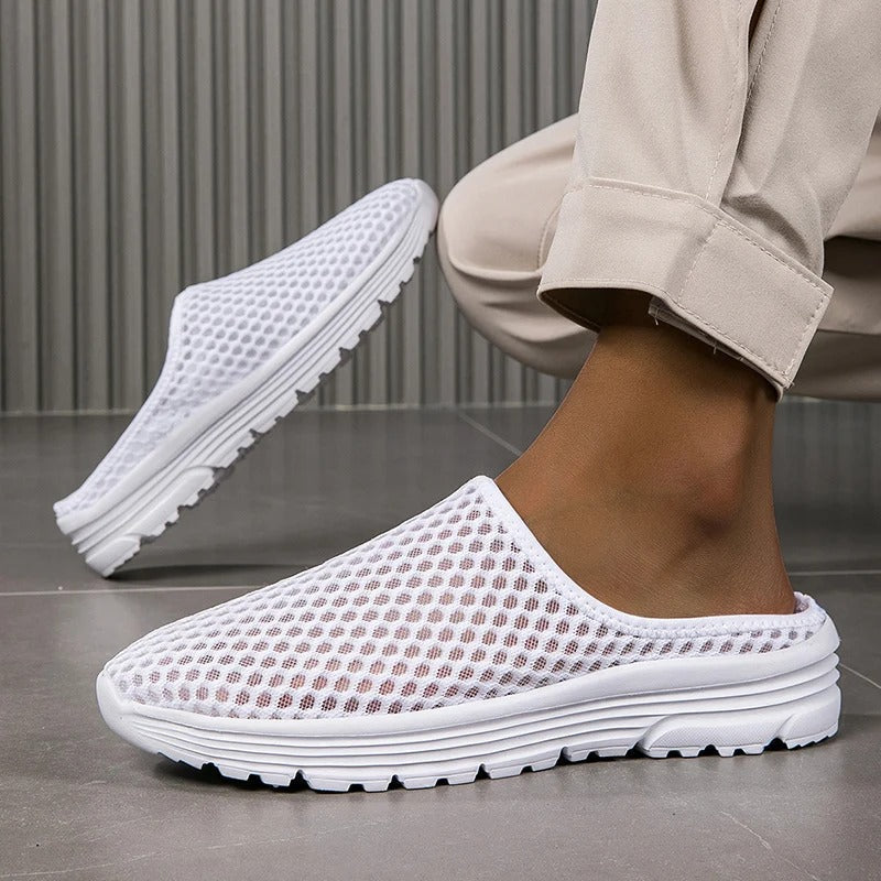 Orthopedic Mesh Slip-On Sneakers with Arch Support