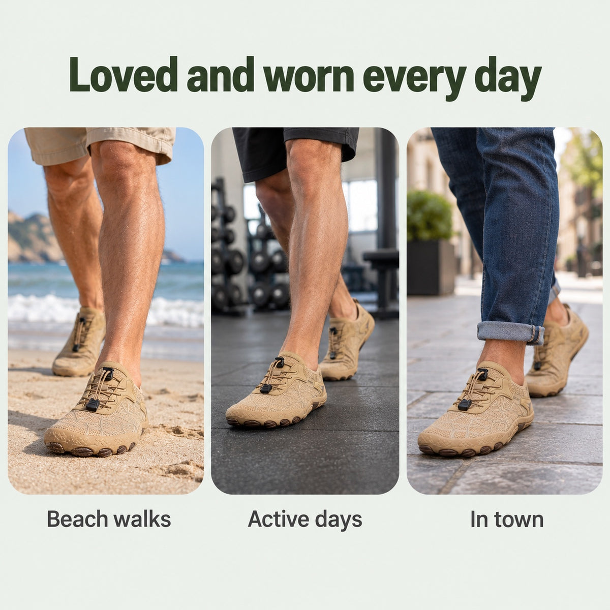Malcolm – Men's Barefoot Shoes, worn every day
