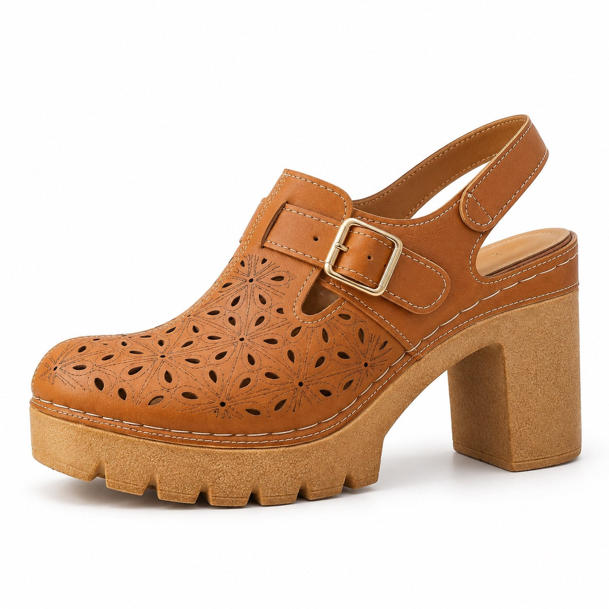 Manning – Unisex Nursing Clogs in Brown