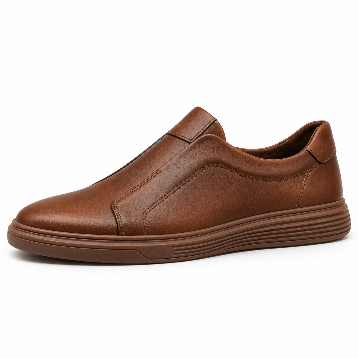 Marcus – Men's Walking Sneakers in Brown