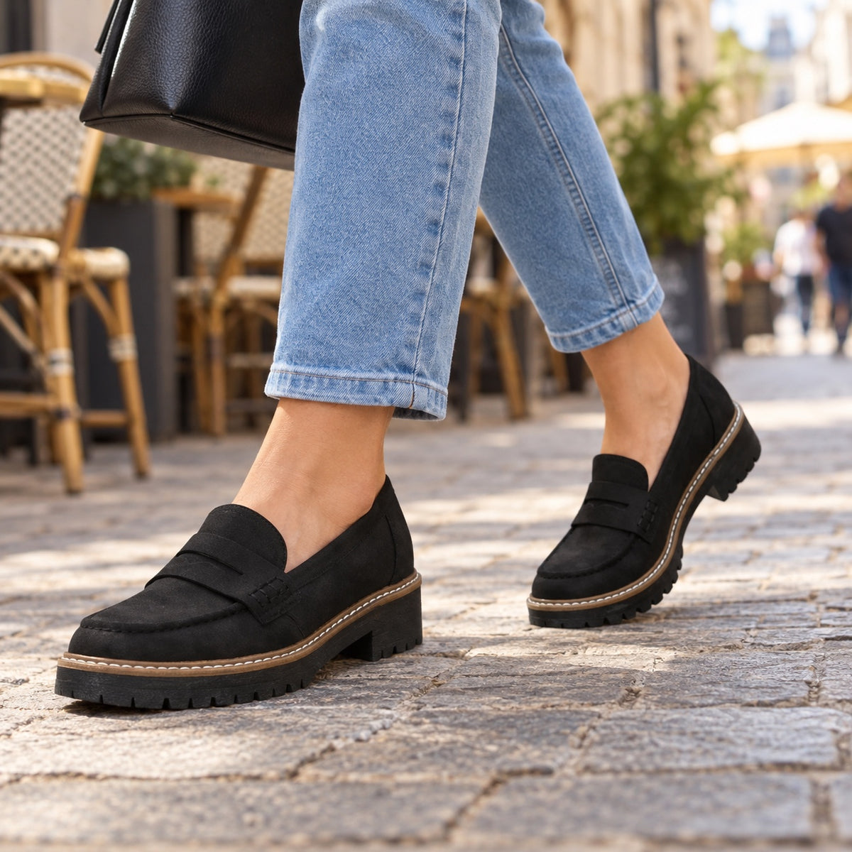 Marian – Women's Arch Support Loafers, worn on a walk