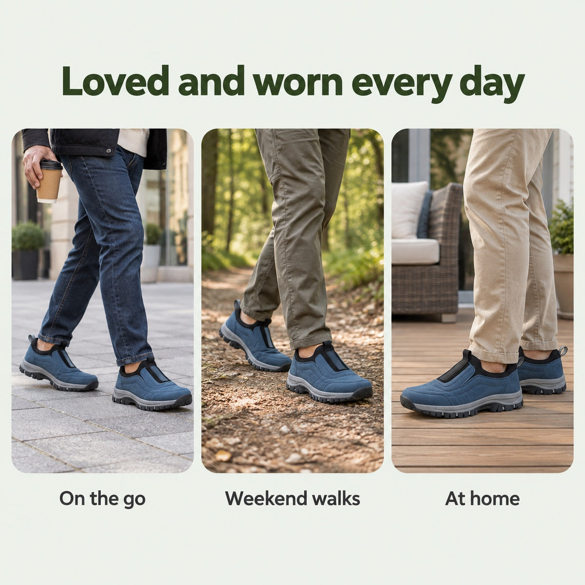 Marianne – Men's Comfort Boots, worn every day